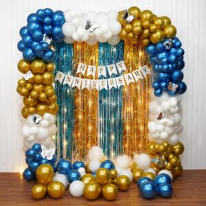 Golden Skyline Anniversary Decoration